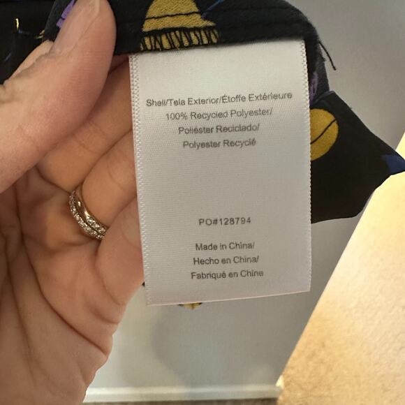 Modcloth Cheers for Cherries Tie Neck Blouse 3X Art Inspired Artsy Multicolor - Picture 7 of 10